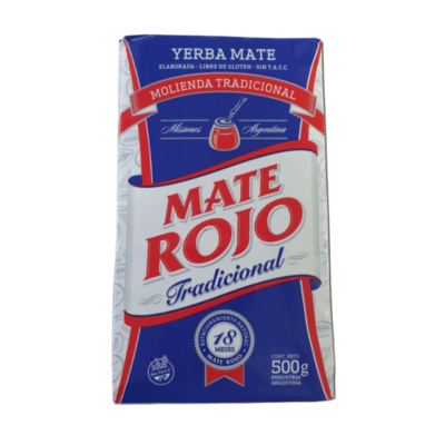 Yerba mate - Mate Rojo Tradicional 500g